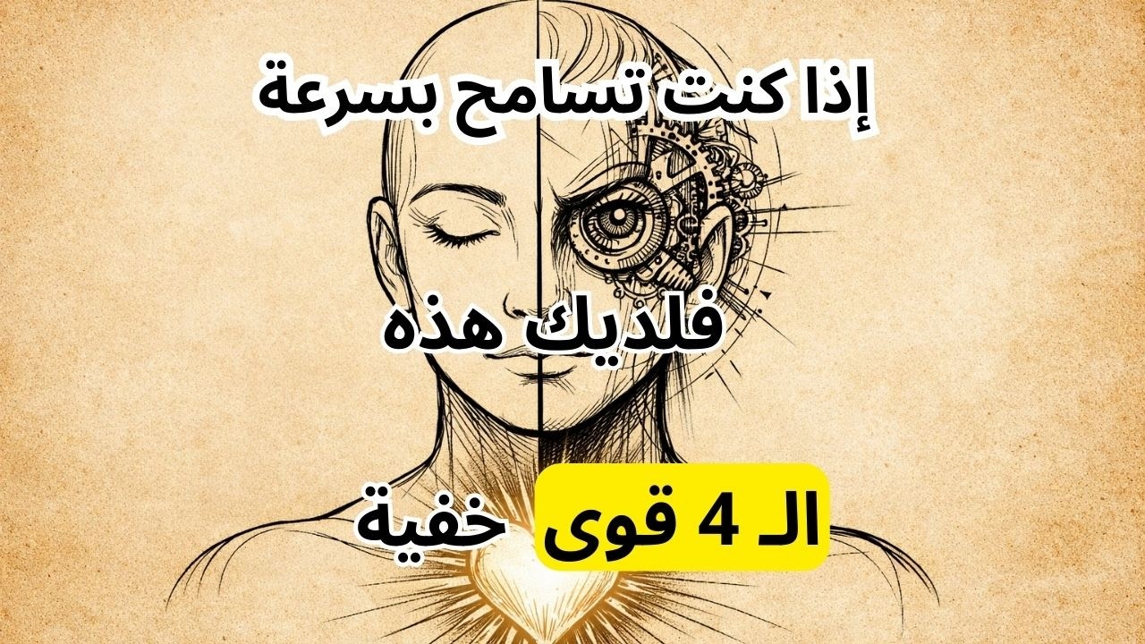 إذا كنت تسامح بسرعة ولكن لا تنسى.. فلديك هذه الـ 4 قوى النادرة!