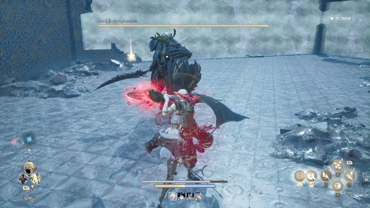 CODE VEIN II cedgatsu vs abominio sovrapotenziato ita