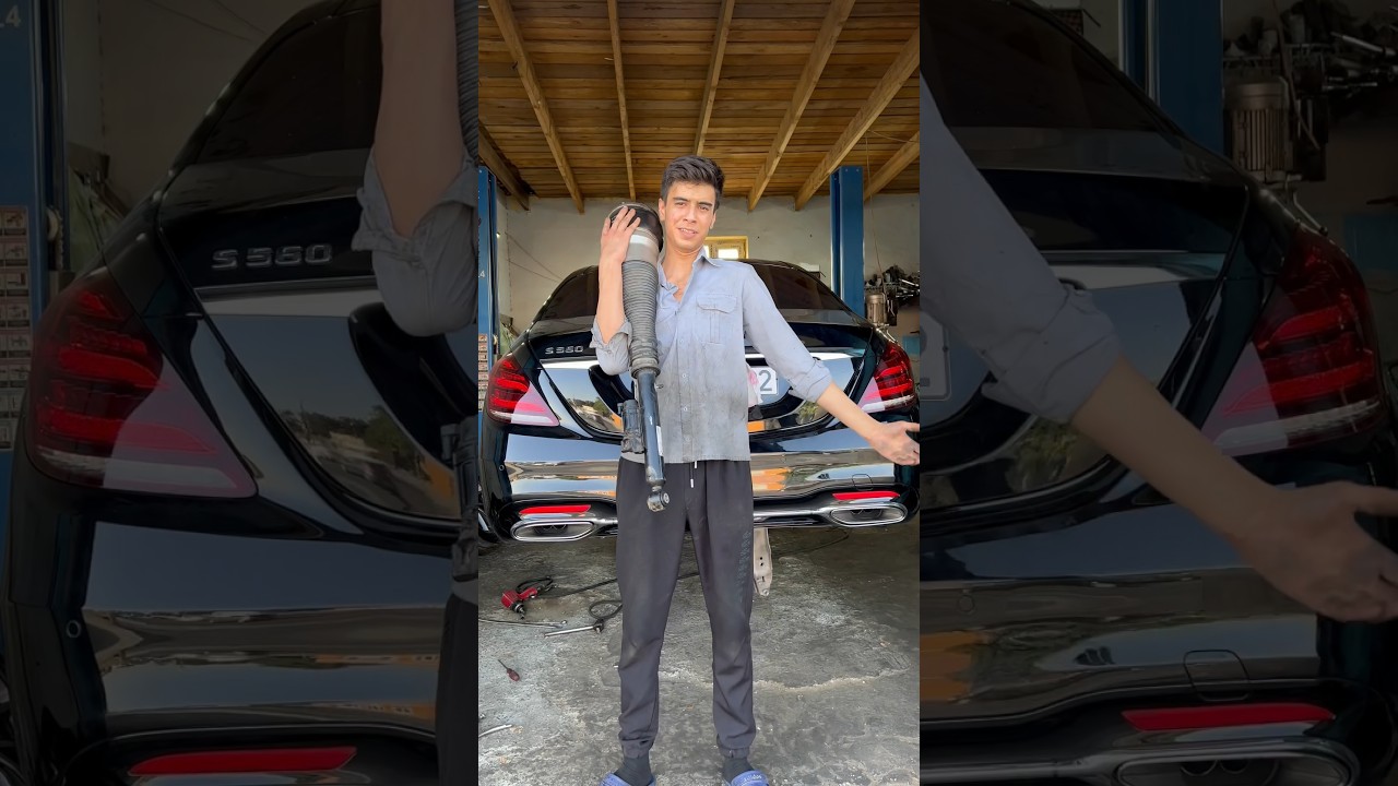 Mercedes-Benz W222 shock absorber repair #shockabsorber #mercedesbenz #mercedesw222 #Amortizator_az