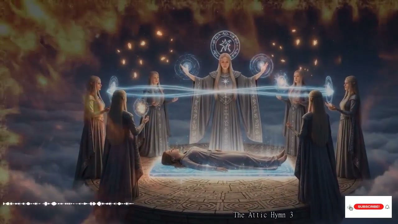 Celestial Veils Enveloping Harmonic Frequencies For Profound Chakra Resonance And Eternal Cosmic Cal