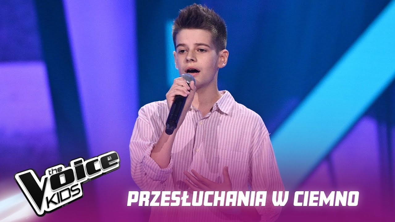 Miłosz Zarzeka - &bdquo;Bo jesteś Ty&rdquo; - Przesłuchania w ciemno | The Voice Kids Poland 6