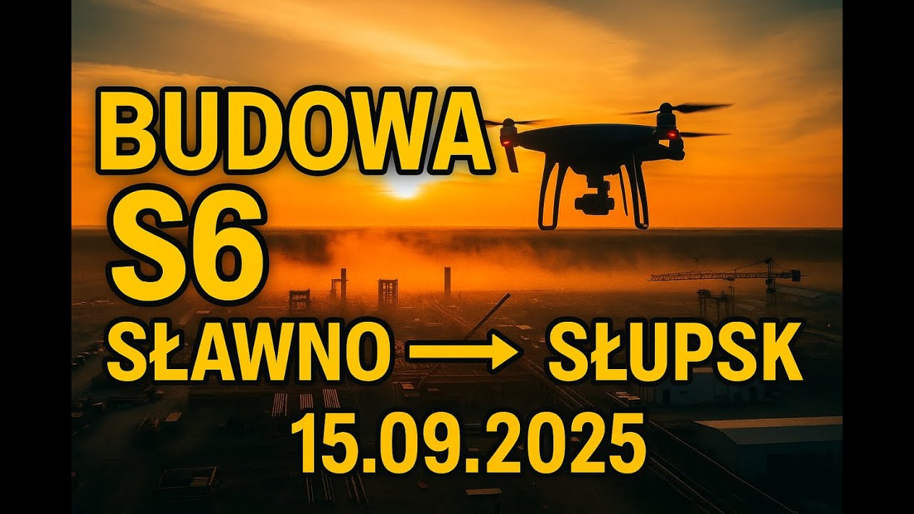 Budowa Drogi ekspresowej S6. Odcinek Sławno - Słupsk 15.09.2025 Inspekcja wizualna