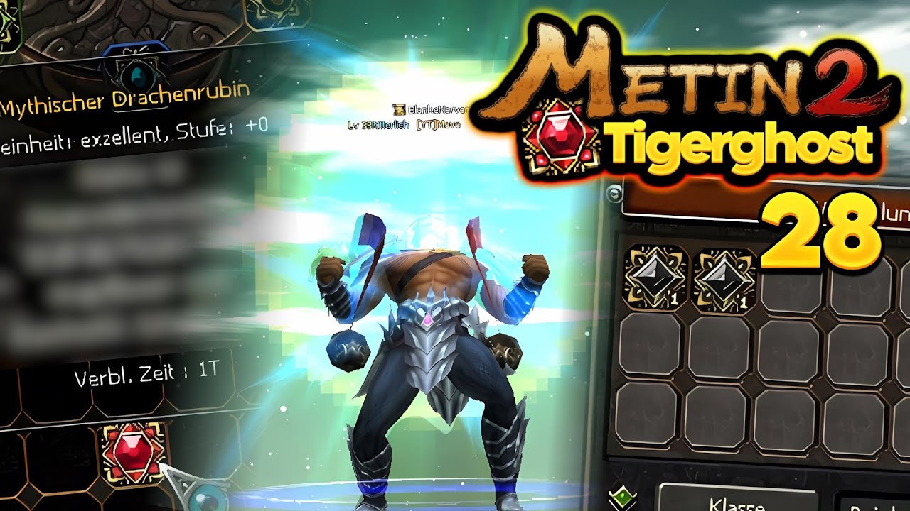 Metin2 Tigerghost [28] - Rubin ENDLICH fertig? Exze Onyx & Jade?