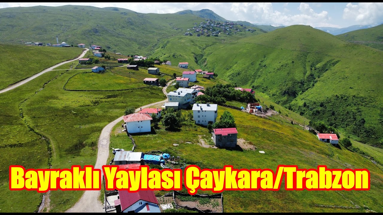 Bayraklı Yaylası 15 Ekim 2023  Drone ile Havadan 4K Çekim ( Çaykara/Trabzon)#karadeniz #çaykara