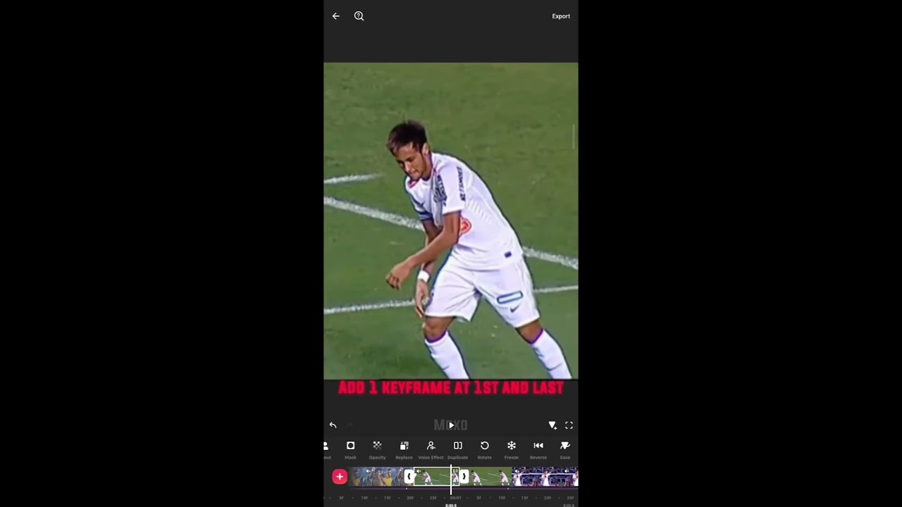 reverse edit tutorial inshot #edit #neymarjr #footballshorts #trend #viral #inshot #fyp #shorts