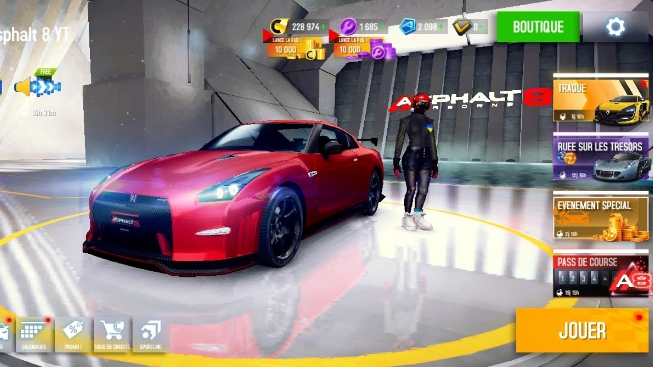 Nissan GT-R Nismon /teste ,, course classique // Asphalte 8 2026🥳🥳