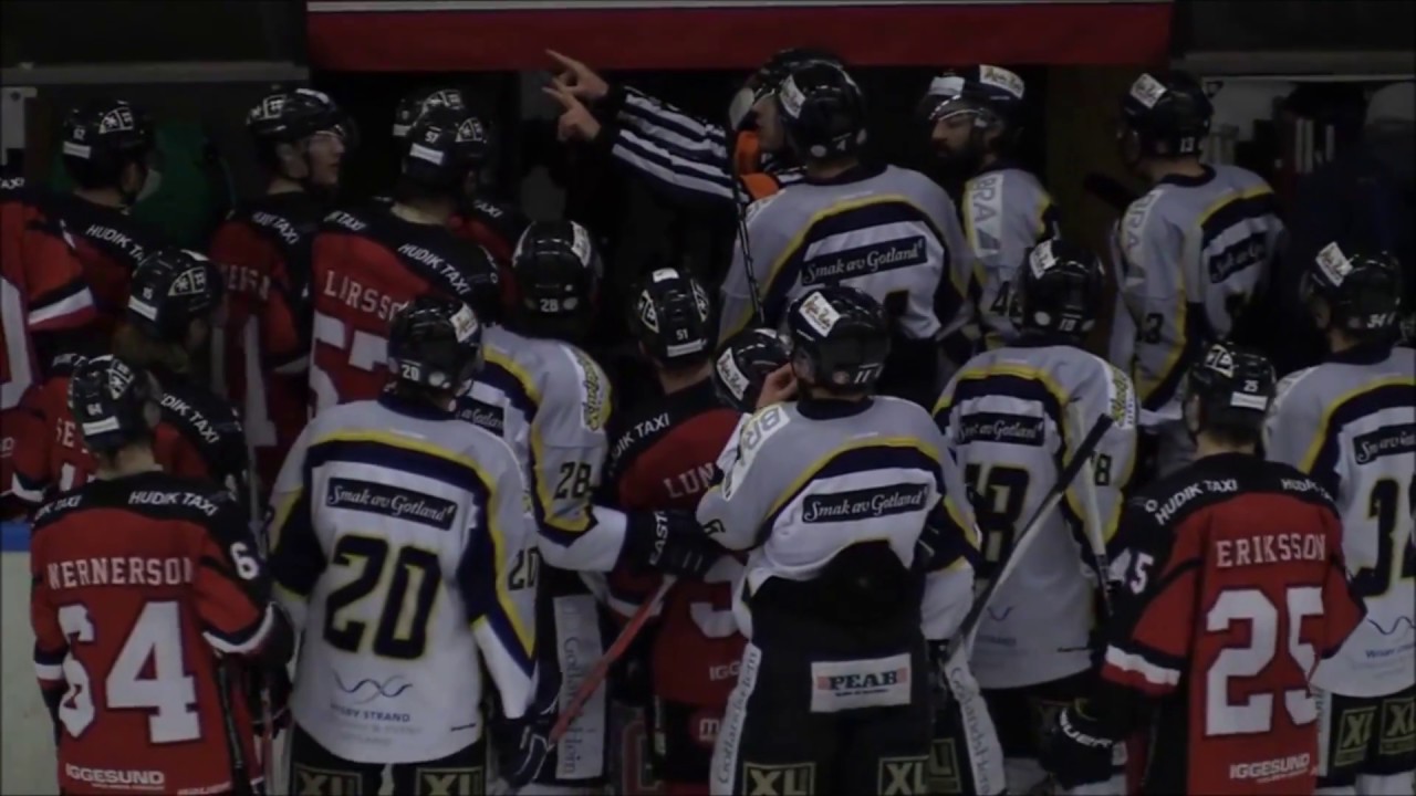 Highlights: Hudik Hockey-Visby/Roma