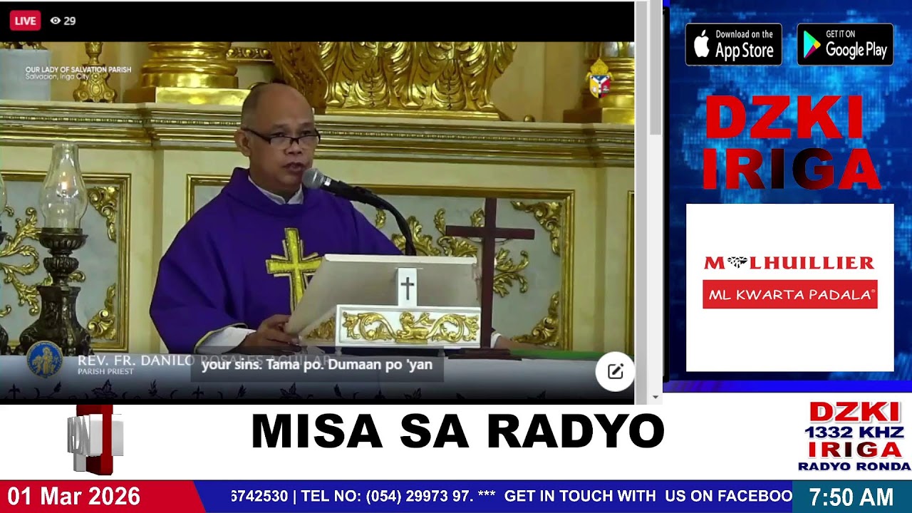 |MISA SA RADYO | MARCH 1, 2026