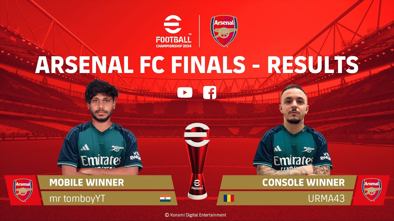 eFootball&trade; Championship 2024 | Arsenal FC Finals