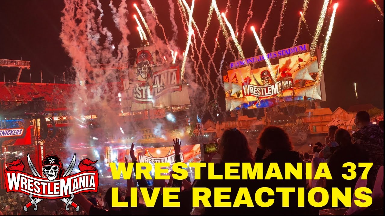 WRESTLEMANIA 37 NIGHT ONE LIVE REACTIONS