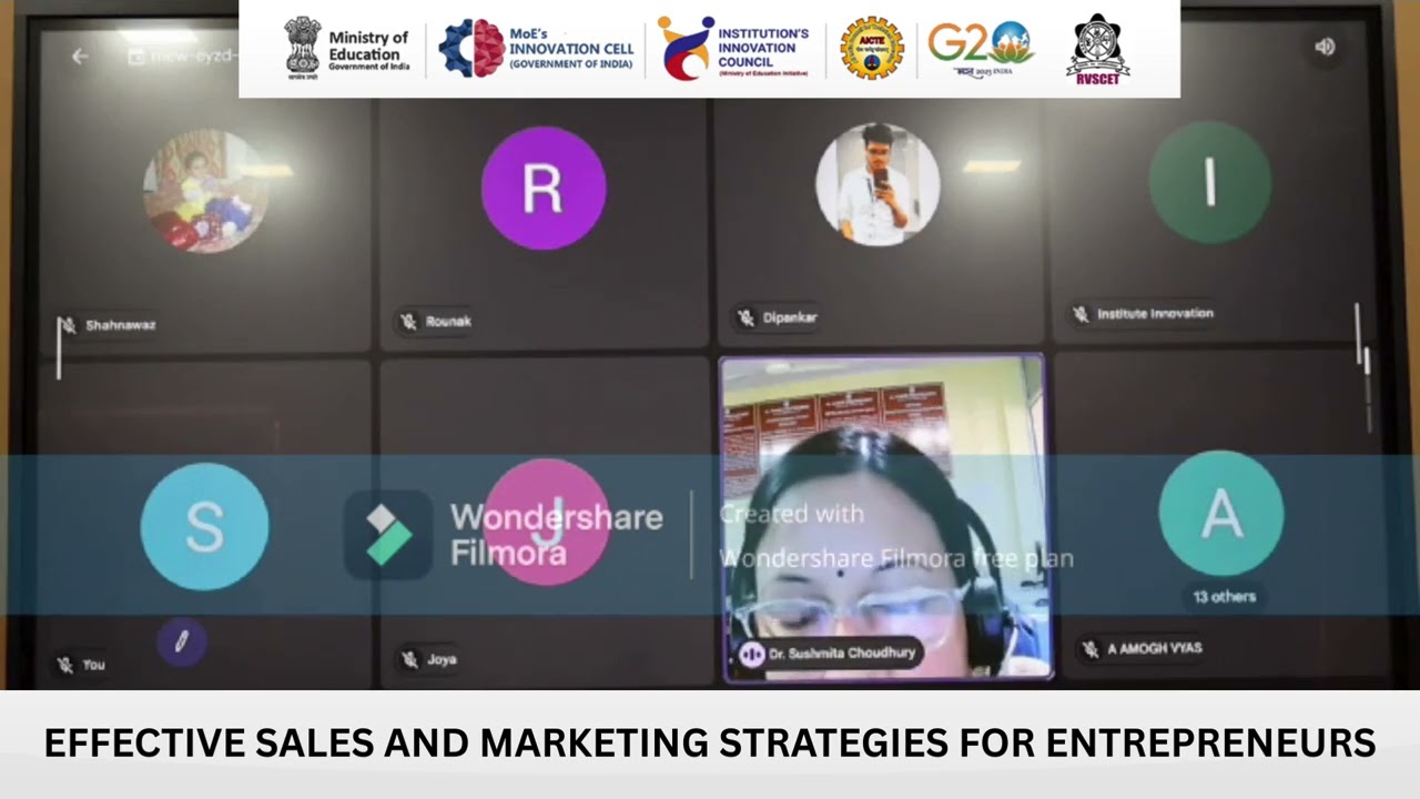 EFFECTIVE SALES AND MARKETING STRATEGIES FOR ENTREPRENEURS
