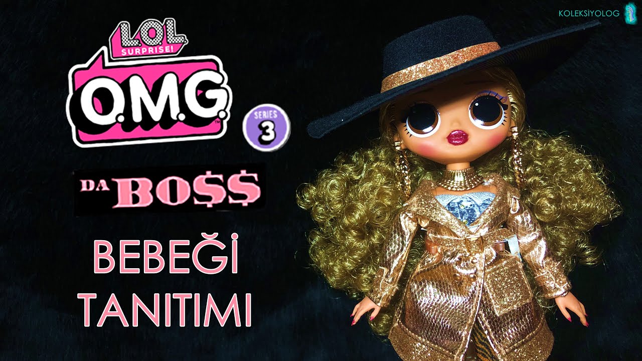 LOL OMG Da Boss LOL Bebek Kutu Açılımı L.O.L. Surprise O.M.G. Oyuncak Bebek Tanıtımı