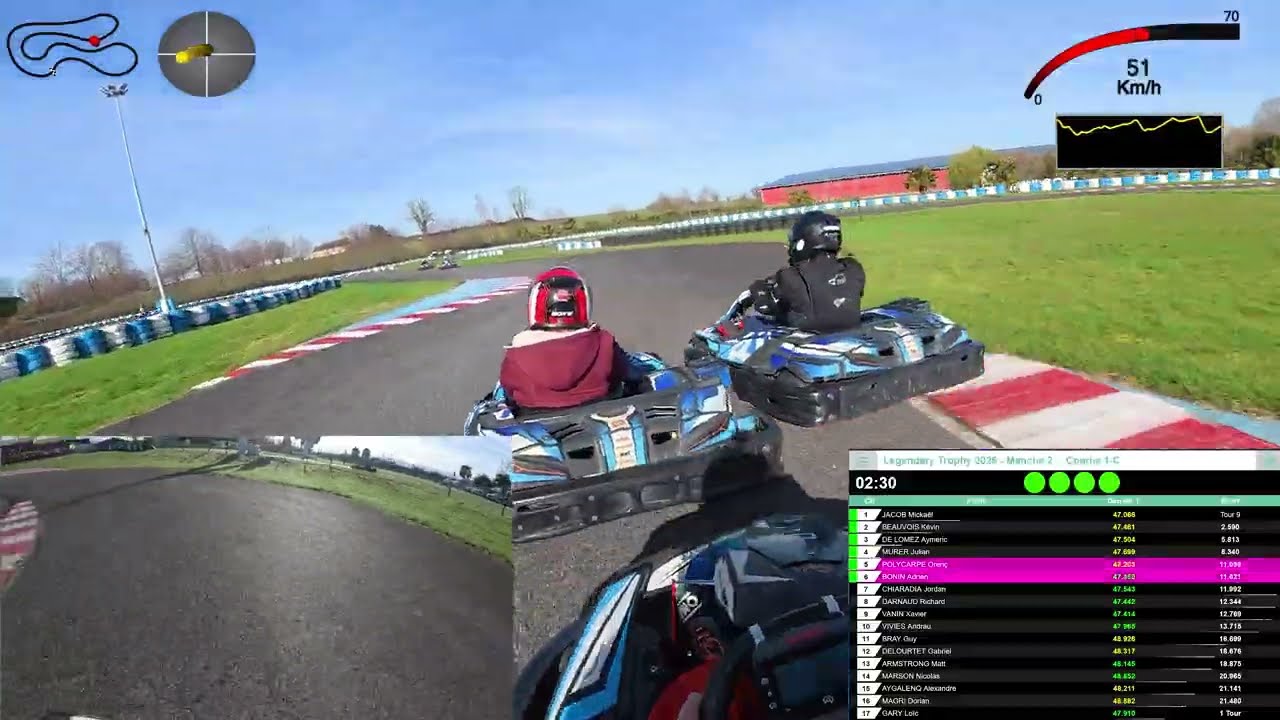 Karting Espoey - Legendary Trophy - Manche 1 Groupe 3/3  - 22 février 2026