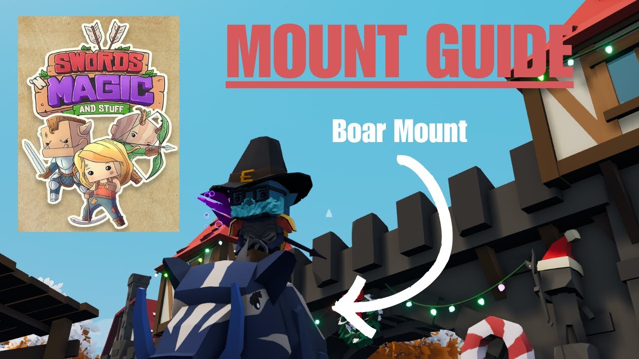 How to Get the Boar Mount in Swords 'n Magic and Stuff | Complete Guide