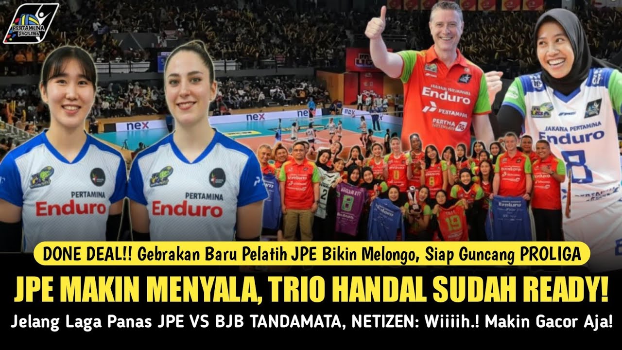 🔴MANTAB!! Langkah Tegas Pelatih JPE Bikin Semua Auto Kaget Jelang Laga JPE VS BJB TANDAMATA Mlam Ini