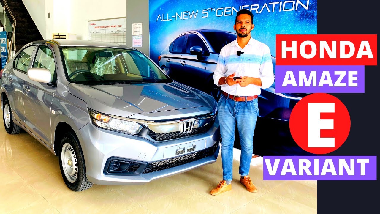 2020 Honda Amaze E Model Review | Honda Amaze Base Model | New Honda Amaze | Carquest