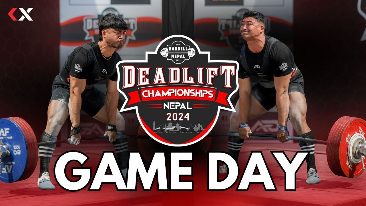 Who is The Strongest Deadlifter of Nepal? Deadlift Championship 2024 || Game Day