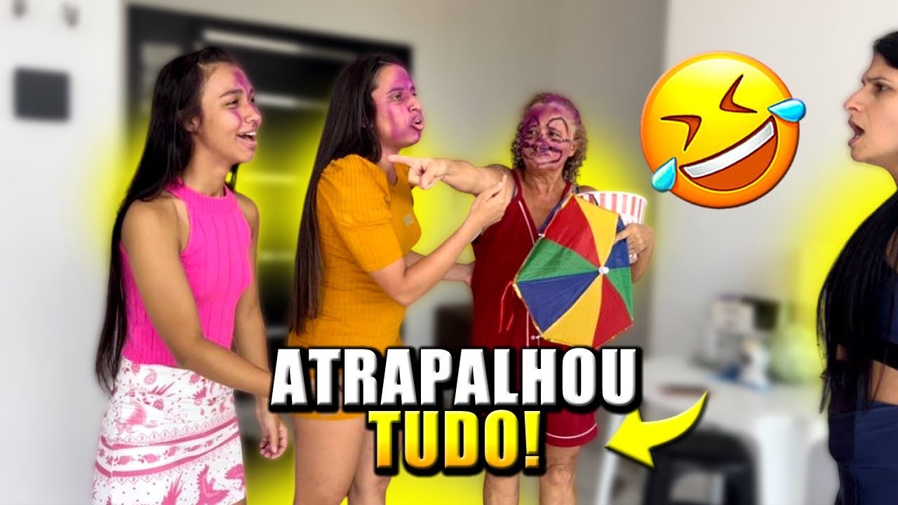 TATIANE ACABA COM A FESTA DE CARNAVAL DE BRENDA
