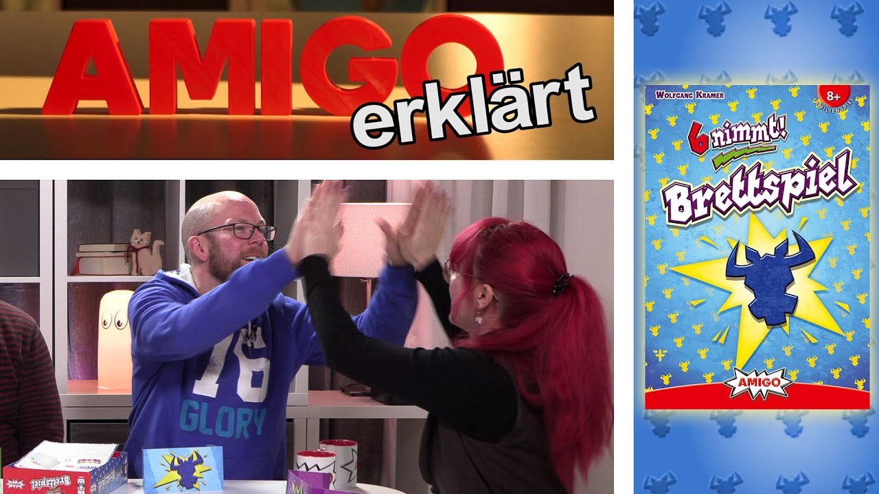 AMIGO erklärt ,6 nimmt! Brettspiel‘