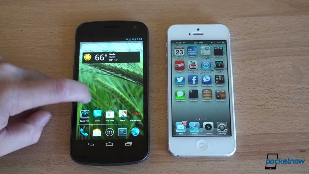 iOS 6 vs. Jelly Bean | Pocketnow