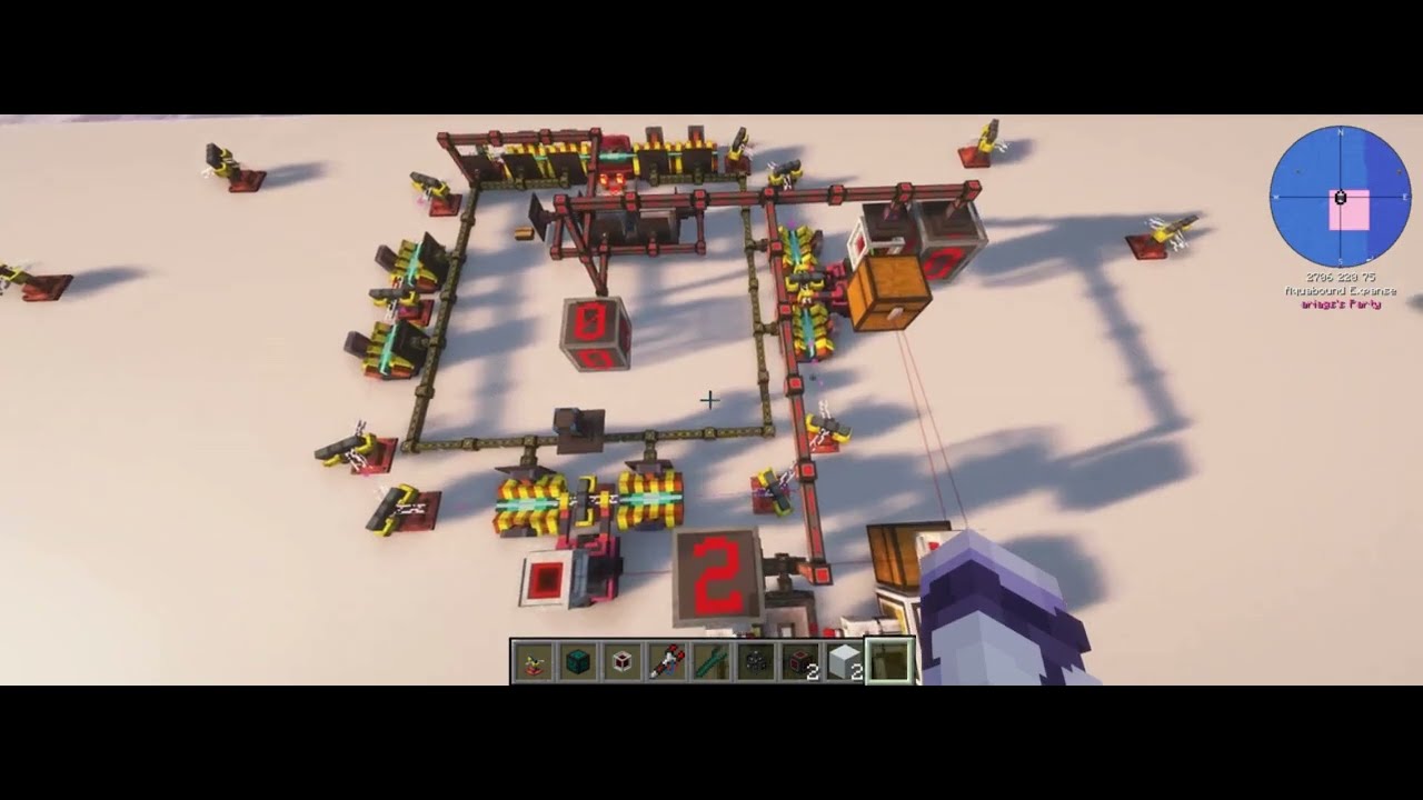 Oritech Particle Accelerator with AE2  - Oceanblock 2