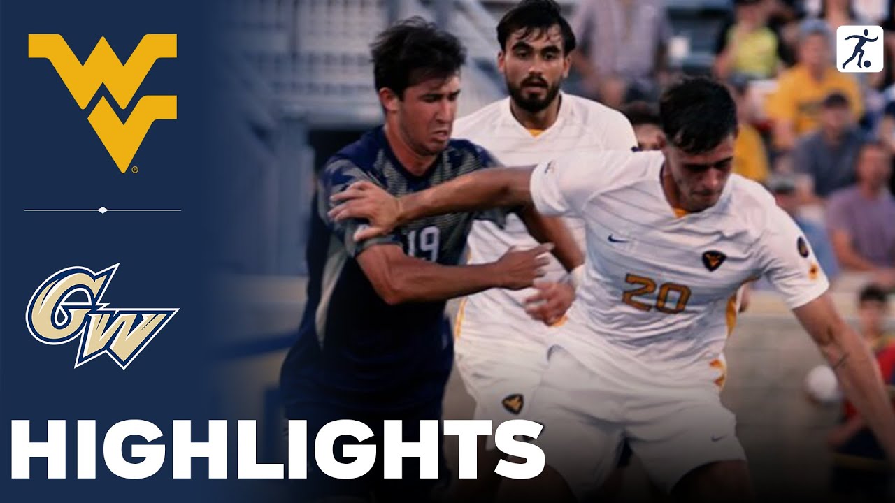 West Virginia vs George Washington | NCAA College Soccer | Highlights - August 30, 2024