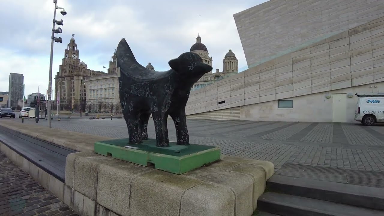 Albert Dock, Liverpool Early Moring Walk 4K UHD