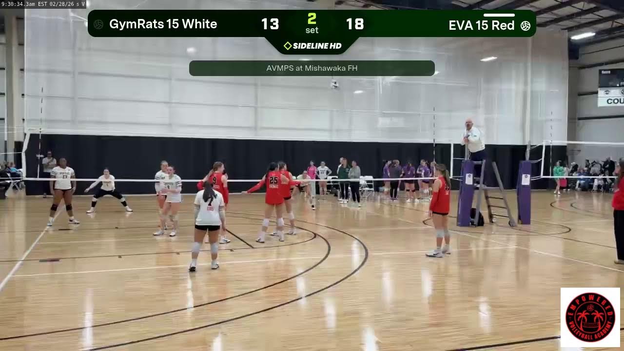 EVA 15 Red vs. GymRats 15 White (2026.02.28)