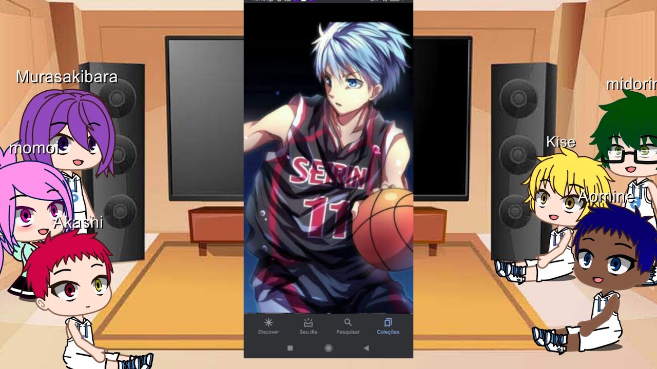 Geração milagrosa do passado reagindo ao Kuroko // parte 1