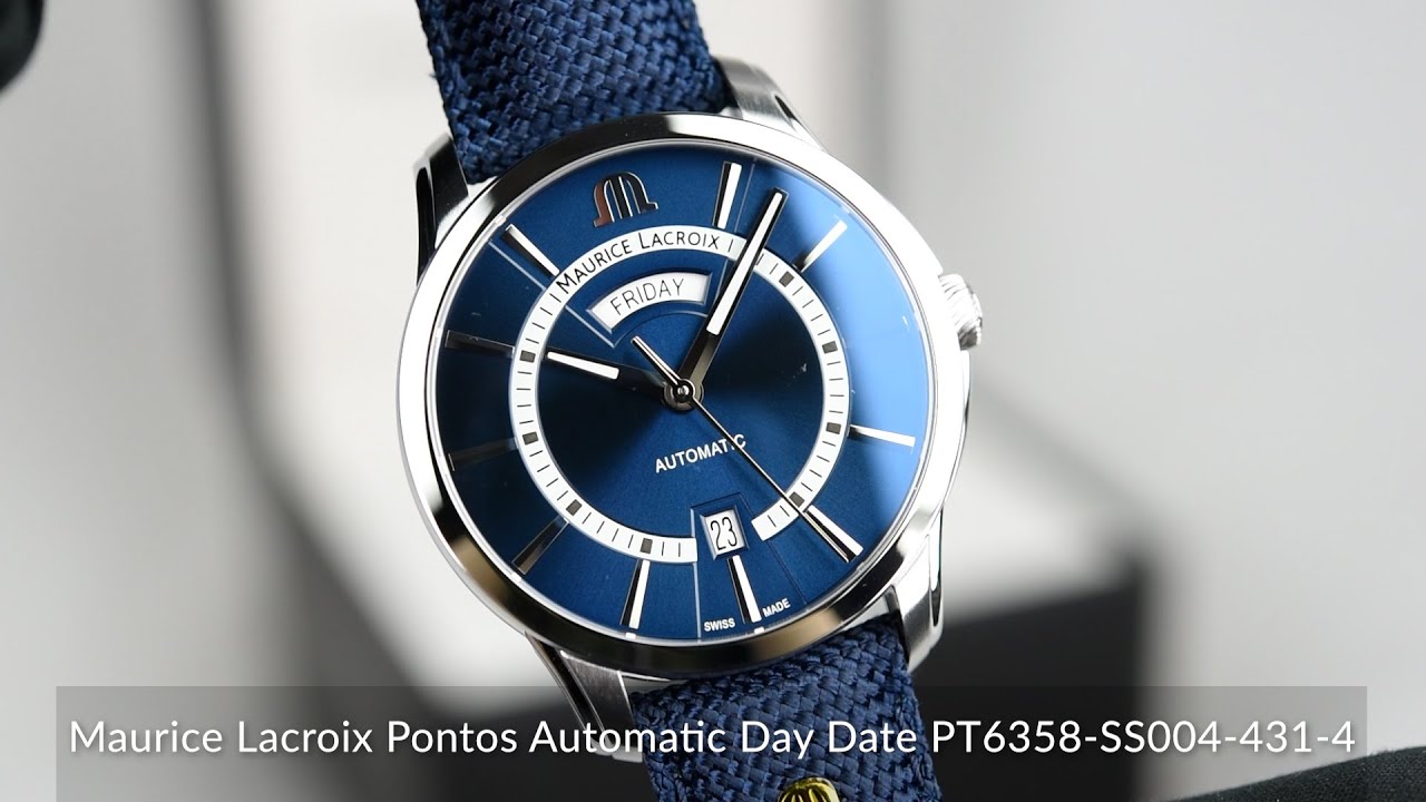 Maurice Lacroix Pontos Automatic Day Date PT6358-SS004-431-4