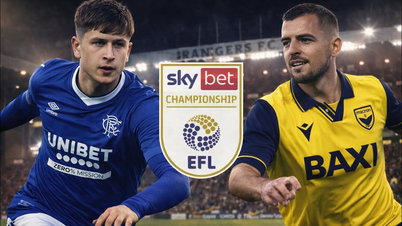 Rangers FC v Oxford United | EFL Championship 25/26 | FC26 Career Mode
