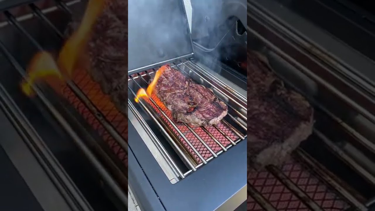 FRED Jr.  Black Series Gasgrill mit 900&deg;C Infrarot Keramikbrenner 😍🥩 #burnhard  #gasgrill #grillen