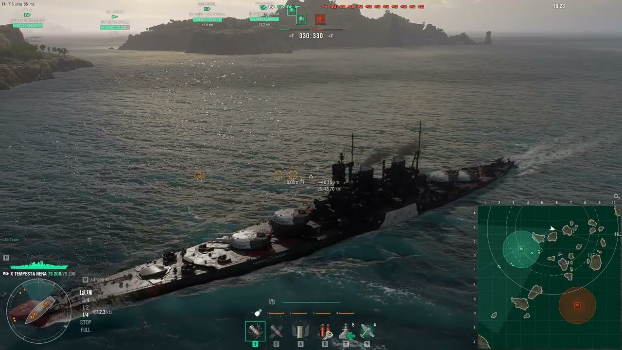 Tempesta Nera ลายพรางสวยปืนหลักโหด Asymmetric Battles