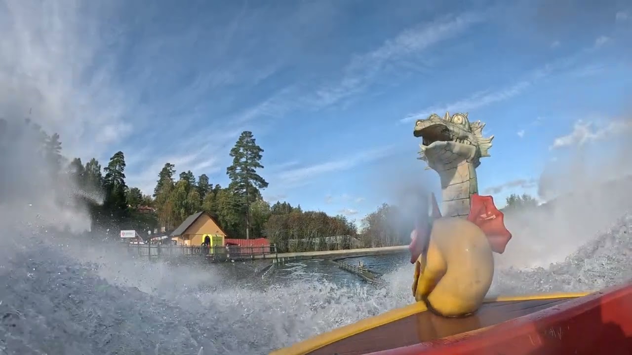 Tusenfryd - SuperSplash med Go Pro Hero 12 4K
