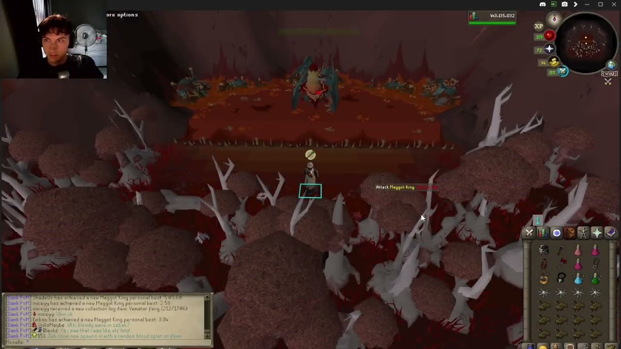 Бюджетный гайд на Maggot King (прохождение OSRS)