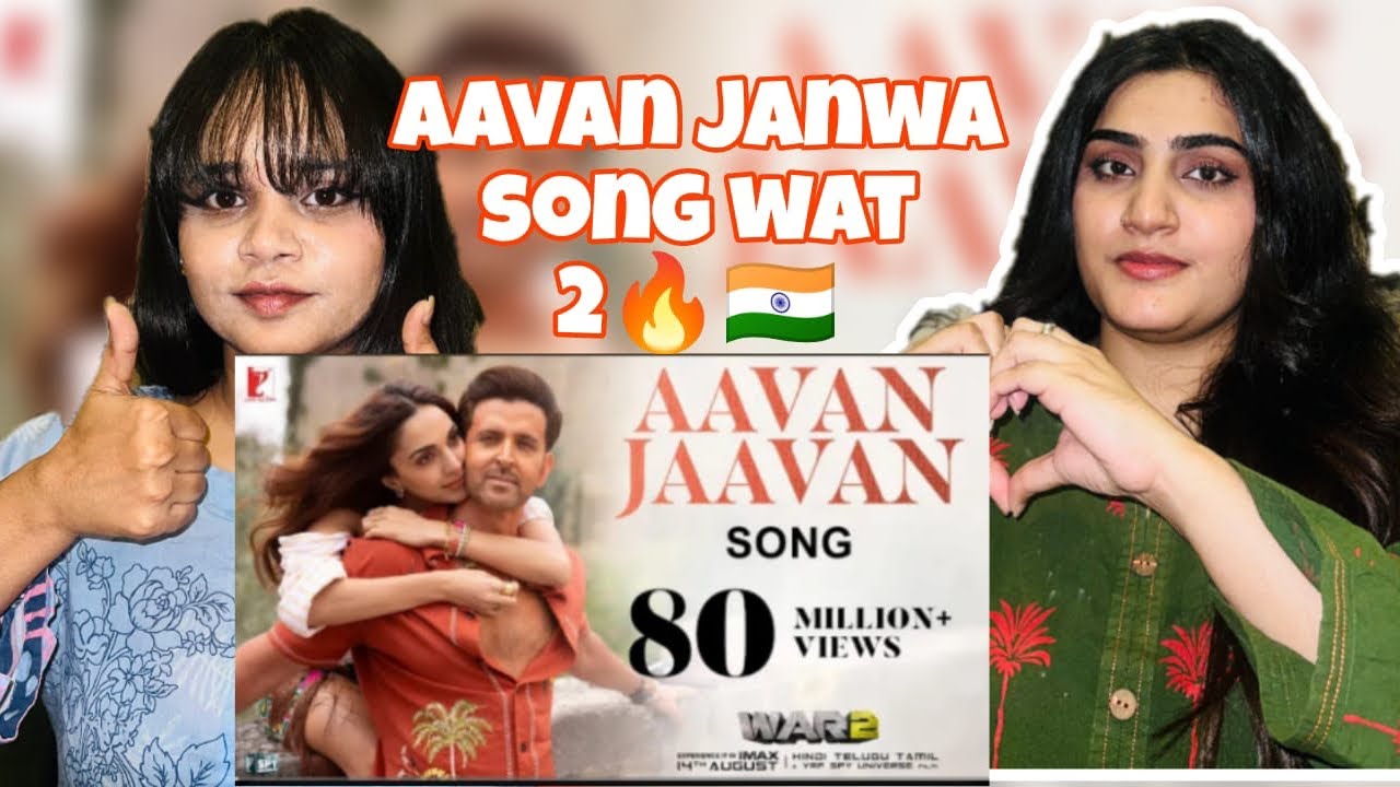 Pak Girls Reaction On War 2 Song | Aacan janwan | Hrithik roshan kiara advani |Amazing song |😍