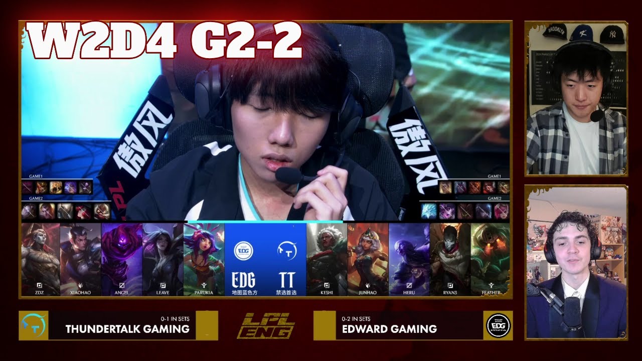 EDG vs TT - Game 2 | Week 2 Day 4 LPL Winter 2026 Split 1 | Edward Gaming vs ThunderTalk Gaming G2