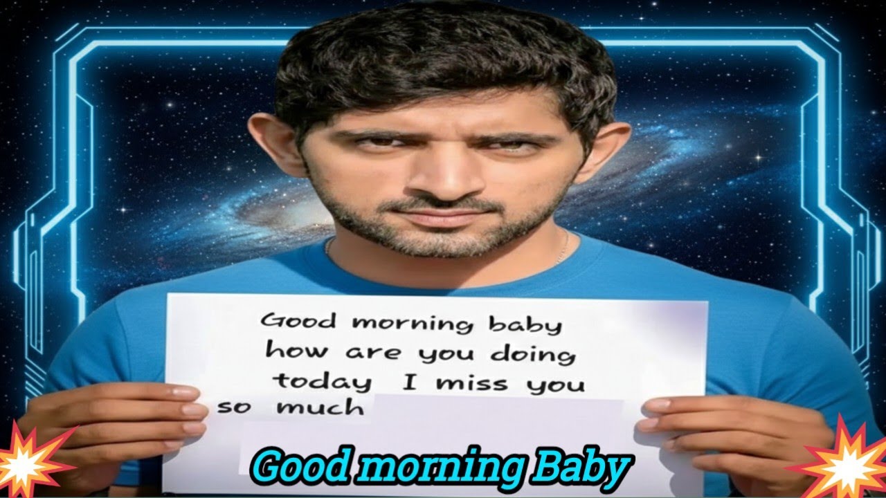  Good Morning Baby, How Are You Doing Today I miss you| fazza poems today| Royal soul of fazza| love