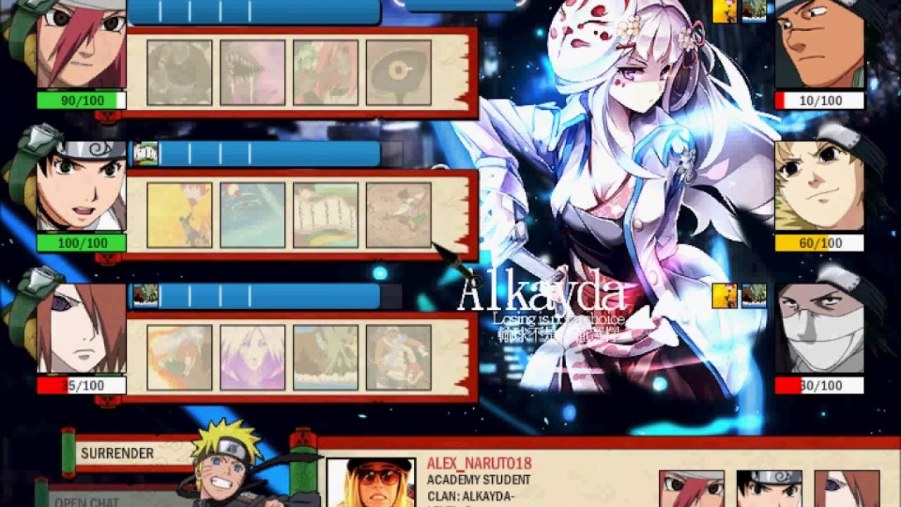 Naruto-Arena New Ladder Team 2014