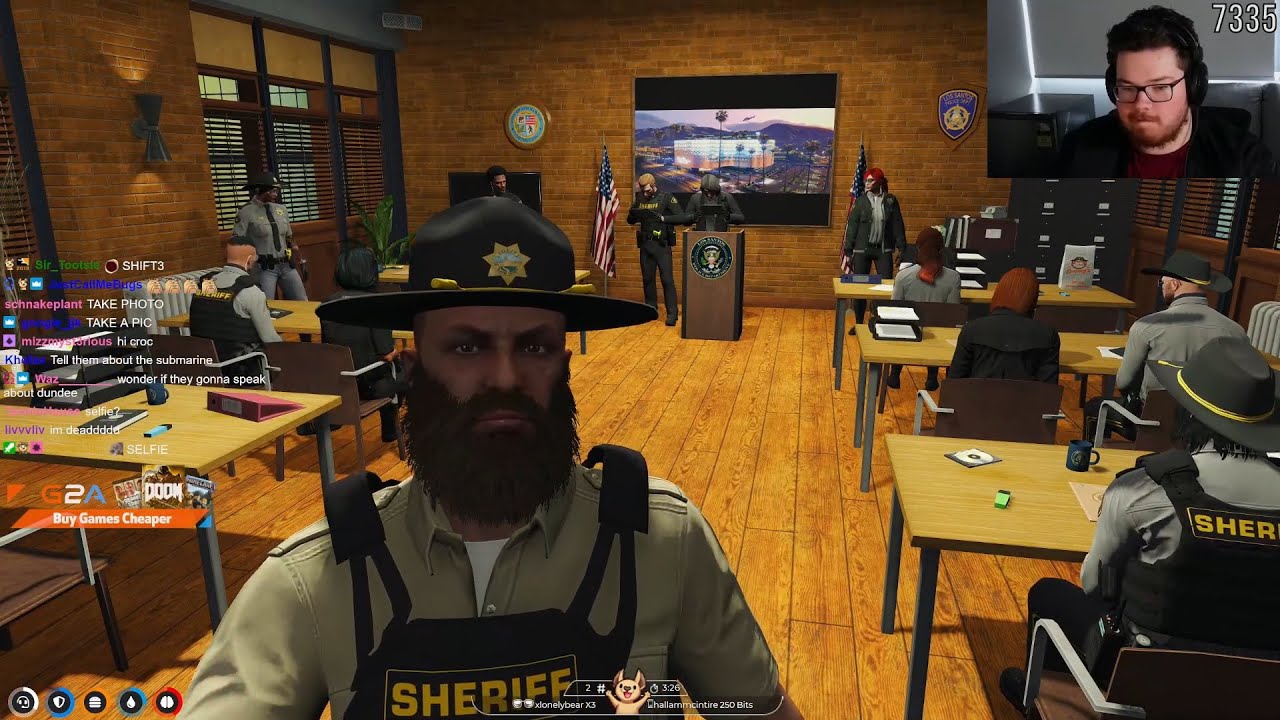 Sheriff Dundee SNEAKS into PD Meeting | GTA RP NoPixel 3.0 Twitch