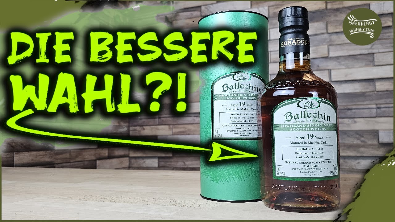 SWC Tasting: Ballechin 19 Madeira | Schuldenberater lieben diesen Trick! | 53,5 Vol. %