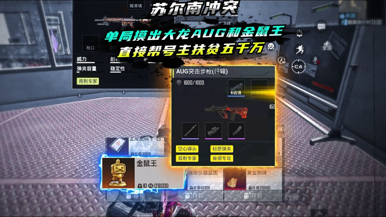 苏尔南高爆局，大龙AUV和金鼠王全来了！