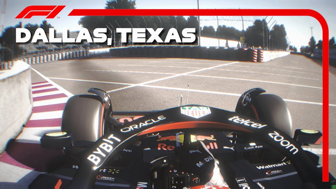 Driving an F1 2022 Car Around the 1984 Version of Dallas, Texas (One of the Hottest GP's Ever!)