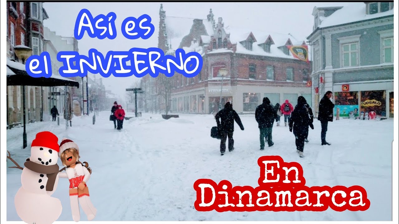 Dinamarca 🇩🇰 COMO es el INVIERNO 🌨️ en este País..