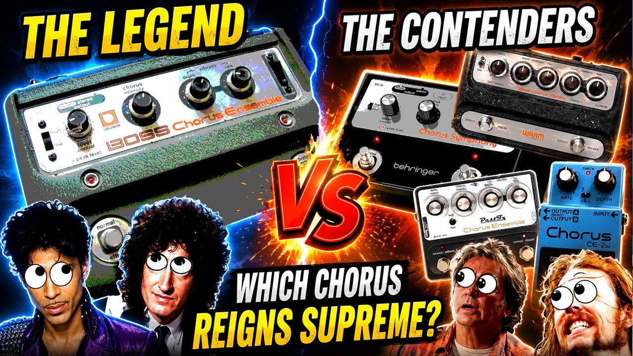 Boss CE-1 против Behringer, Warm Audio, PastFx и Boss CE-2w #гитара #гитарныеэффекты