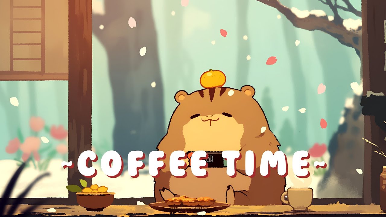 [Long Session] Capybara Lofi Music Station - Ambient Study Beats Mix ~ Peaceful Moments ~ 🦫 📝