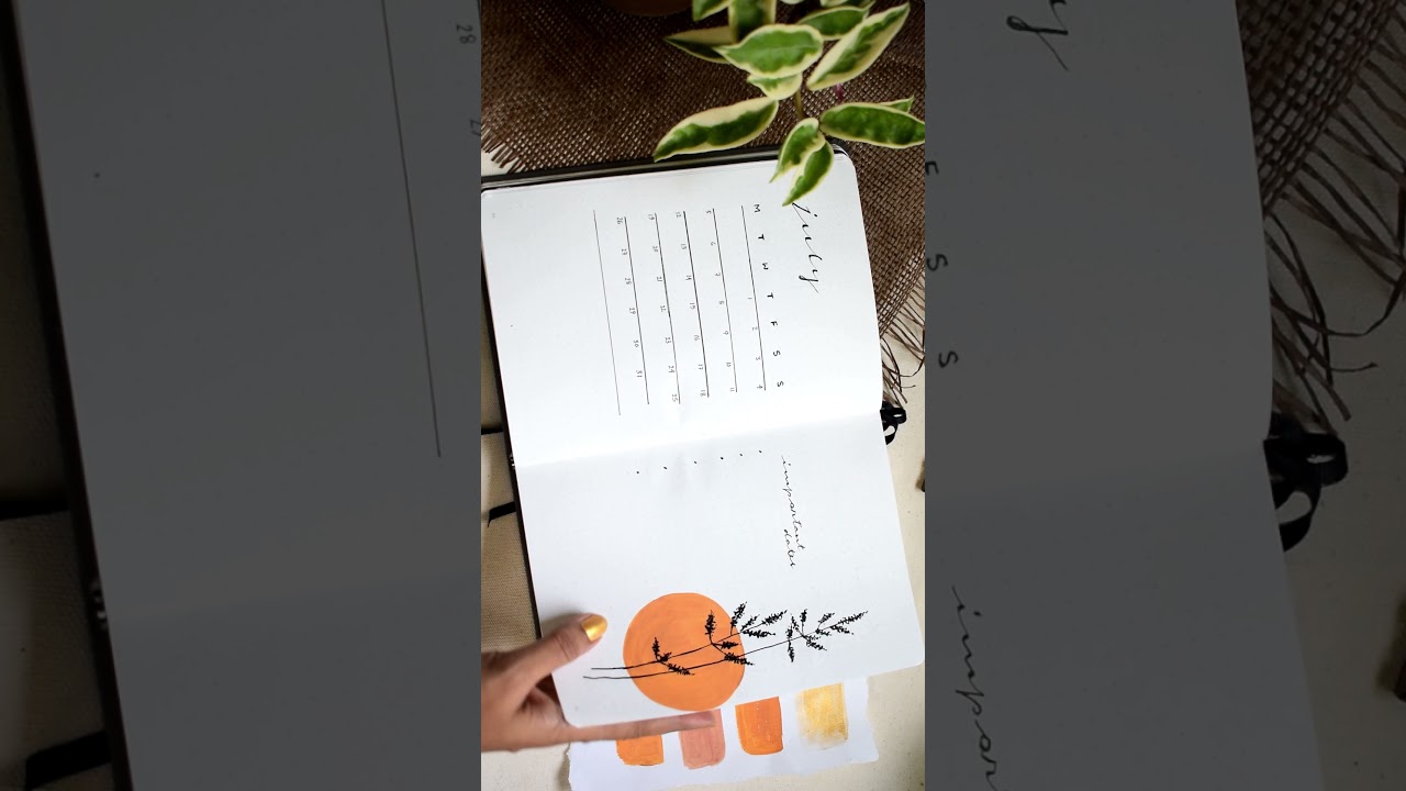 Plan with me July ll Bullet journal setup July ll being me