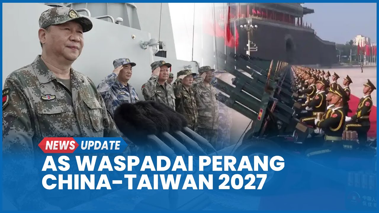 Pentagon Umumkan Waspada Perang, China Dituding Siapkan Skenario untuk Gempur Taiwan di 2027