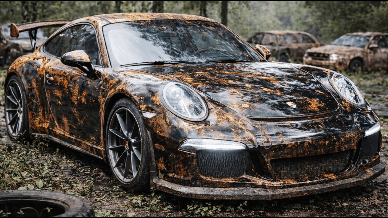 Damaged Porsche 911 GT3 | Full Track Car Restoration