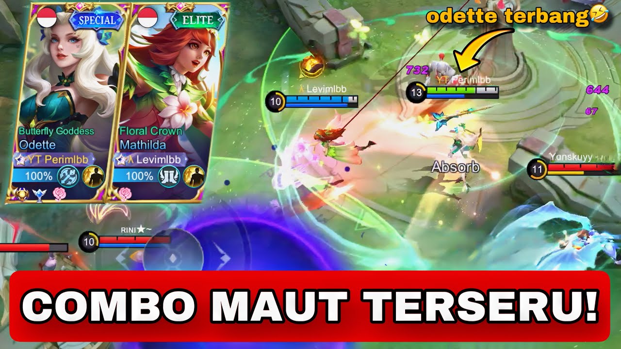 DITANTANG SUBSCRIBER PAKE COMBO ODETTE x MATHILDA‼️ INI SIH WAJIB BANGET UNTUK KALIAN COBA